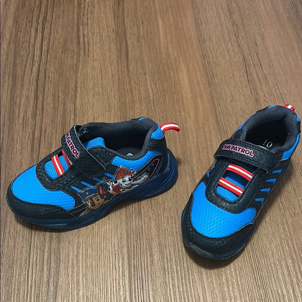 Paw Patrol Blue and Black Sneakers for Active Adventures